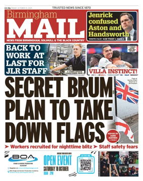 Cover of Birmingham Mail