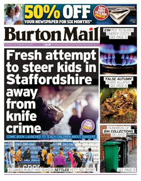 Cover of Burton Mail