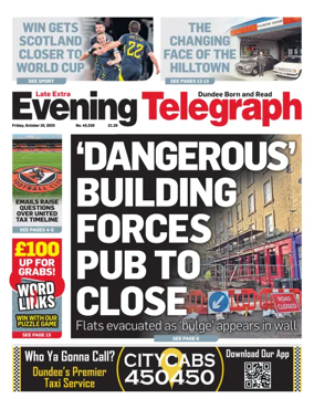 Cover of Evening Telegraph (First Edition)