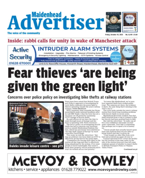 Cover of Maidenhead Advertiser
