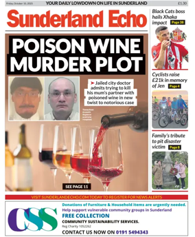 Cover of Sunderland Echo