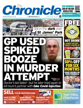 Cover of The Chronicle (South Tyneside and Durham)