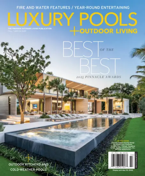 Cover of Luxury Pools Magazine