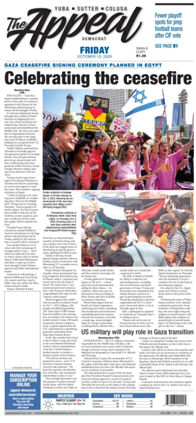 Cover of Marysville Appeal-Democrat    