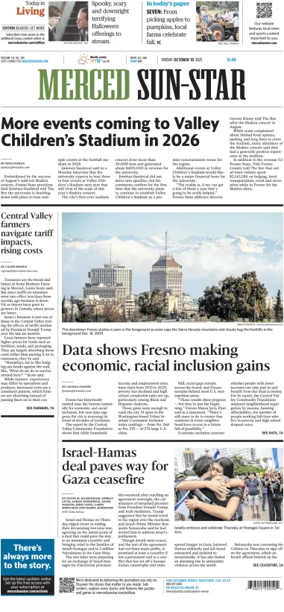 Cover of Merced Sun-Star