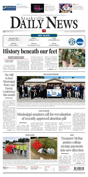 Cover of Starkville Daily News