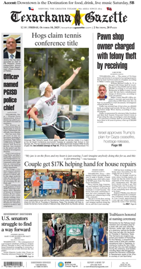 Cover of Texarkana Gazette