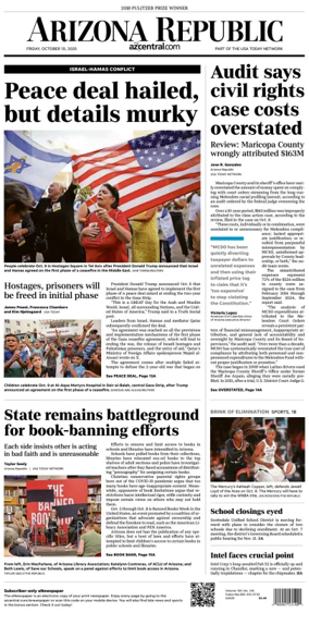 Cover of The Arizona Republic