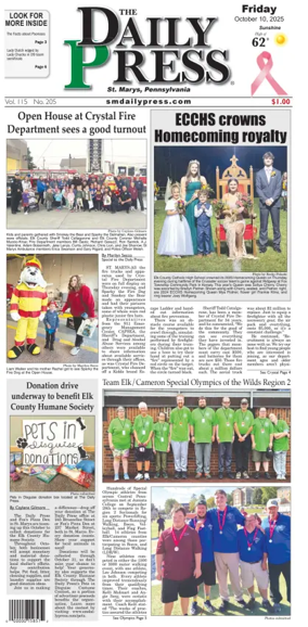 Cover of The Daily Press