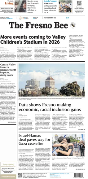 Cover of The Fresno Bee