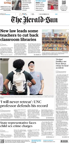 Cover of The Herald Sun