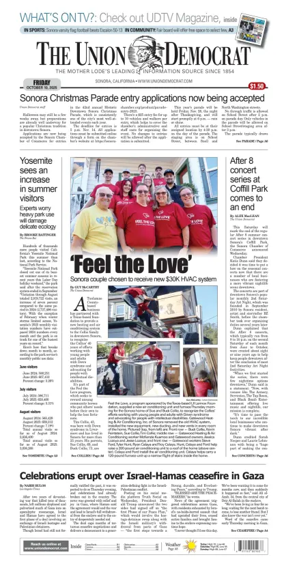 Cover of The Union Democrat