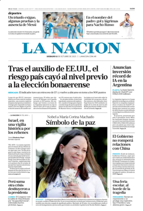 Cover of La Nacion
