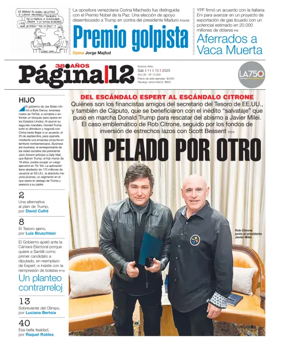 Cover of Pagina 12
