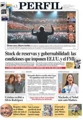 Cover of Perfil (Sabado)