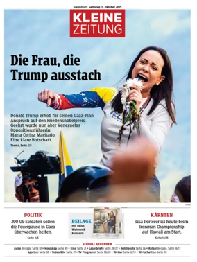 Cover of Kleine Zeitung Kaernten