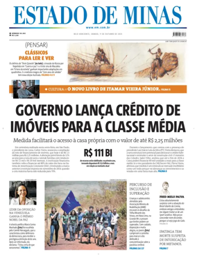 Cover of Estado de Minas (Brazil)