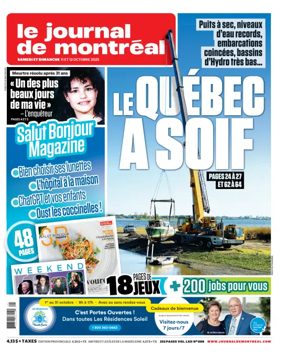 Cover of Le Journal de Montreal