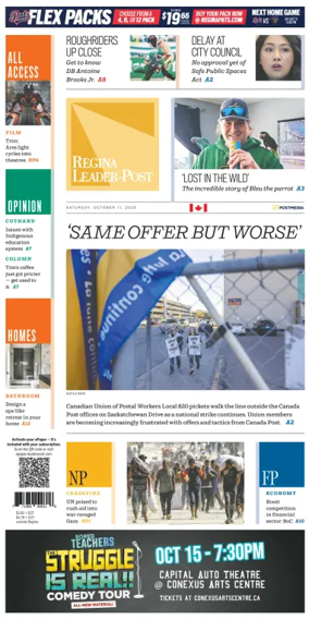Cover of Regina Leader-Post