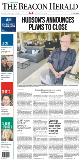 Cover of The Beacon Herald