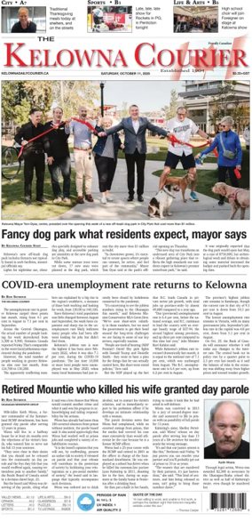 Cover of The Daily Courier