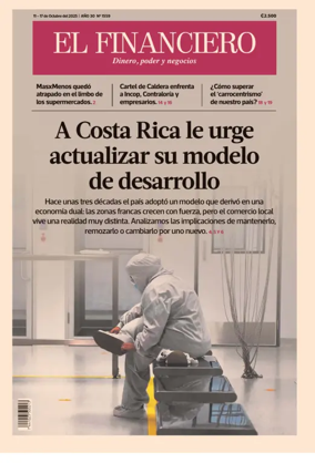 Cover of El Financiero (Costa Rica)