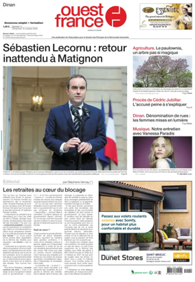 Cover of Ouest France (Dinan)