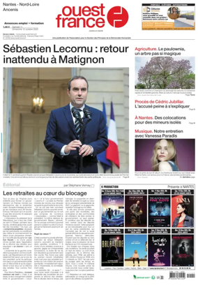 Cover of Ouest France (Nantes / Nord-Loire)