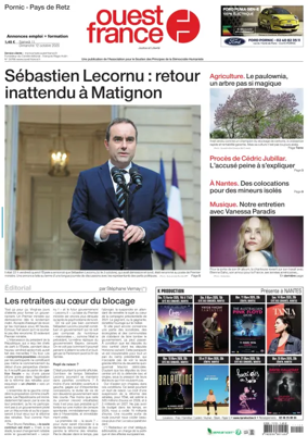Cover of Ouest France (Pornic / Pays de Retz)