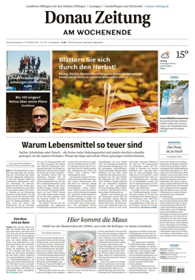 Cover of Donau Zeitung
