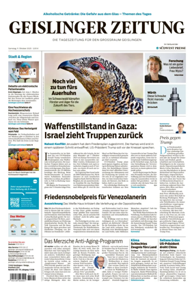 Cover of Geislinger Zeitung