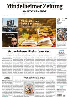 Cover of Mindelheimer Zeitung