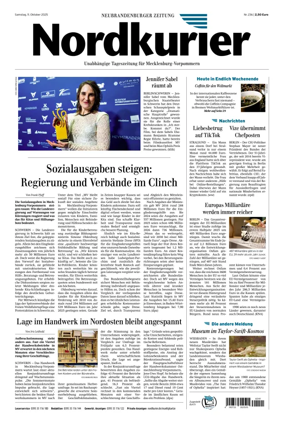 Cover of Neubrandenburger Zeitung