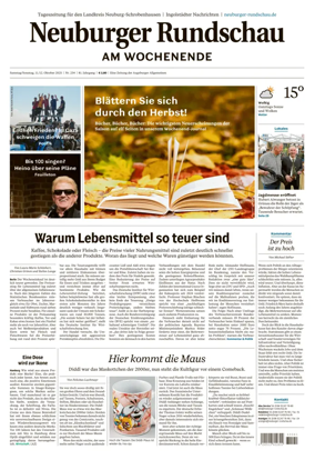 Cover of Neuburger Rundschau