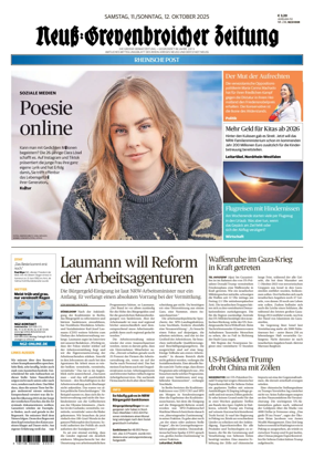 Cover of Neuss-Grevenbroicher Zeitung Neuss