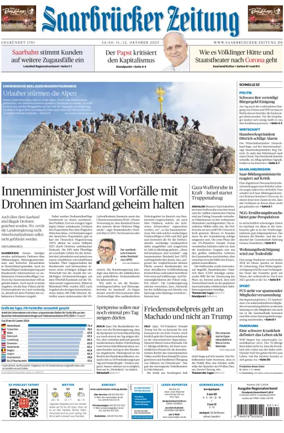 Cover of Saarbruecker Zeitung