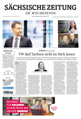 Cover of Sächsische Zeitung (Bautzen- Bischofswerda)