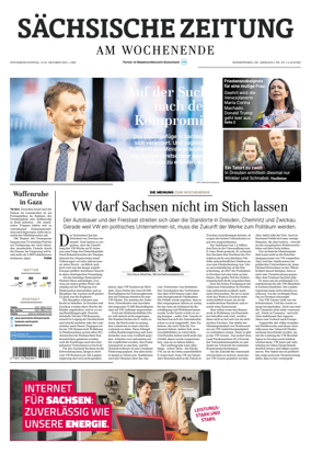 Cover of Sächsische Zeitung  (Hoyerswerda)