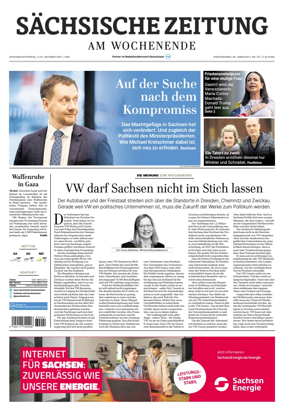 Cover of Sächsische Zeitung (Weißwasser)