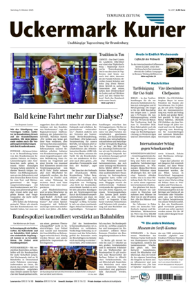 Cover of Templiner Zeitung