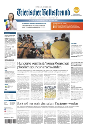 Cover of Trierischer Volksfreund