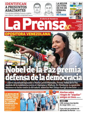 Cover of Diario La Prensa