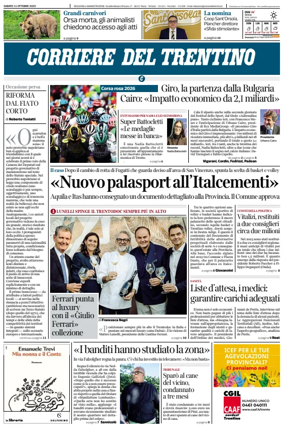 Cover of Corriere del Trentino