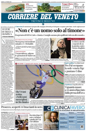 Cover of Corriere del Veneto (Treviso e Belluno)