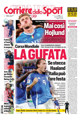 Cover of Corriere dello Sport (Campania)