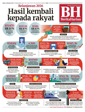 Cover of Berita Harian