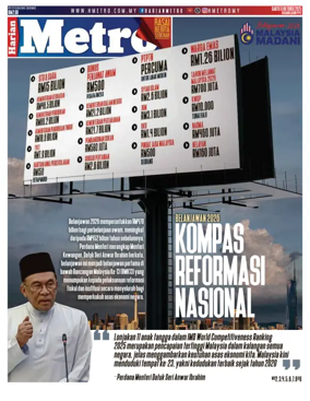 Cover of Harian Metro
