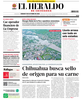 Cover of El Heraldo de Chihuahua