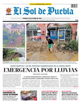 Cover of El Sol de Puebla