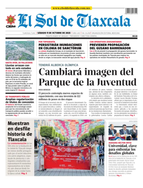 Cover of El Sol de Tlaxcala